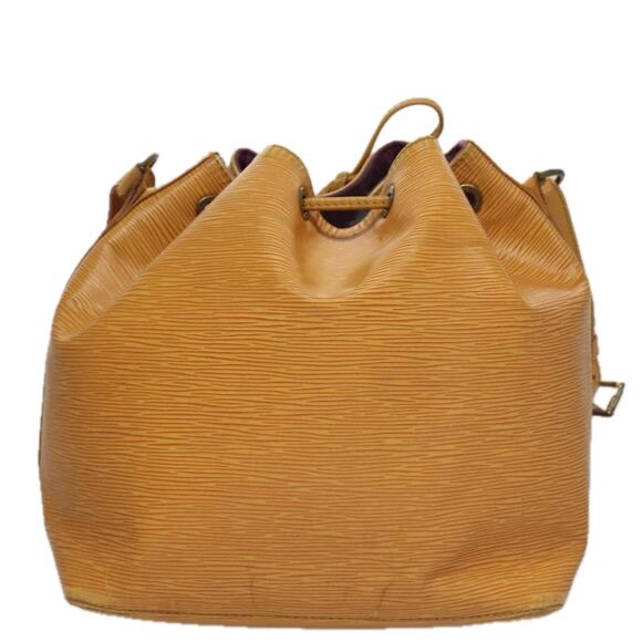 LOUIS VUITTON Epi Petit Noe Shoulder Bag Yellow M44109 - Picture 3 of 12